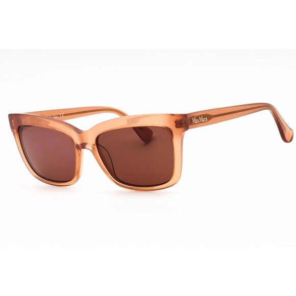 MAX MARA MM0010-45E-55 Sunglasses Size 55mm 140mm 17mm brown Women